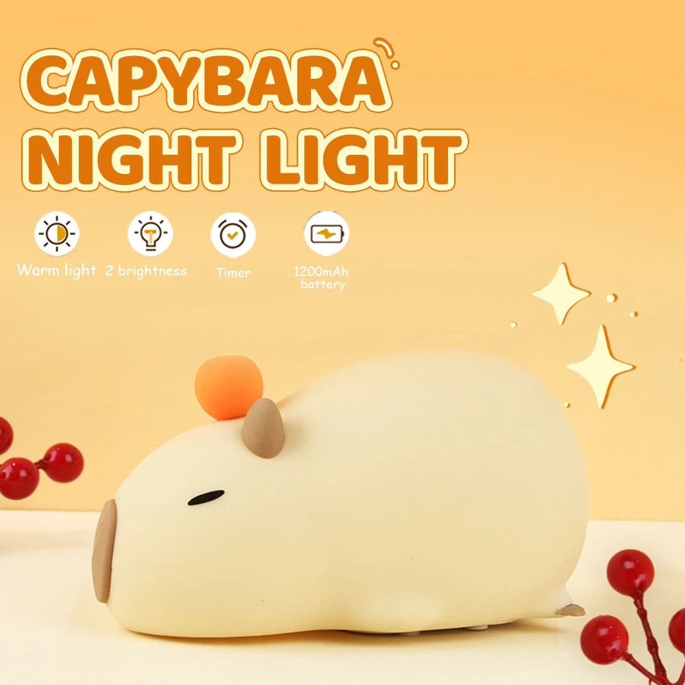 Capybara Night Lamp