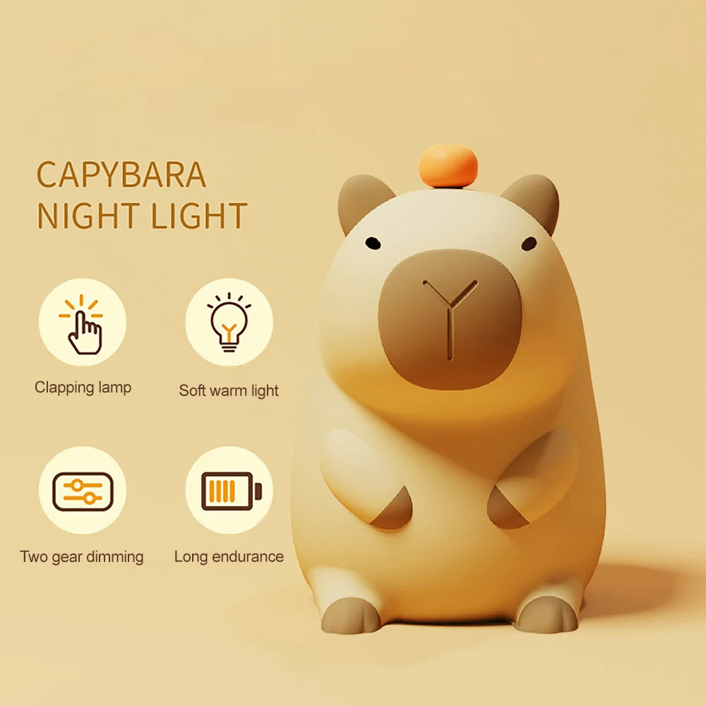 Capybara Night Lamp