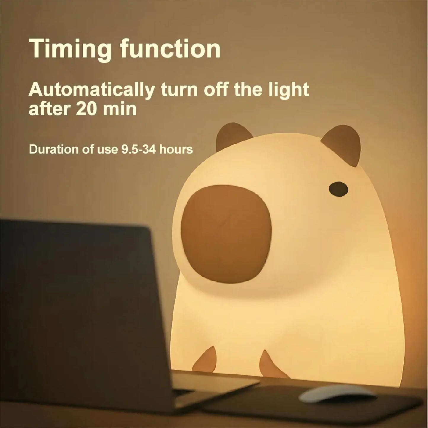 Capybara Night Lamp